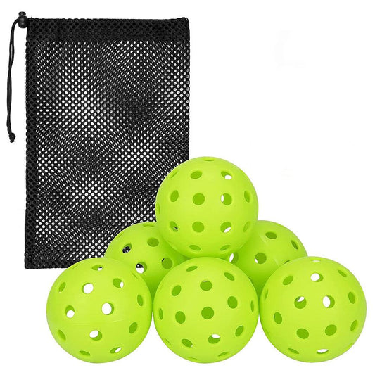 Pickleball Ball Set 74mm 40 Holes Outdoor