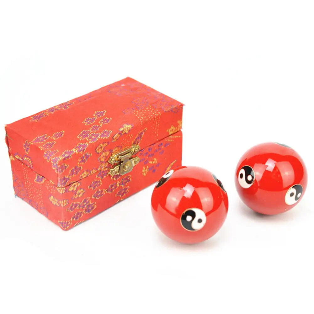 Rolling Baoding Yin Yang Relaxation Ball