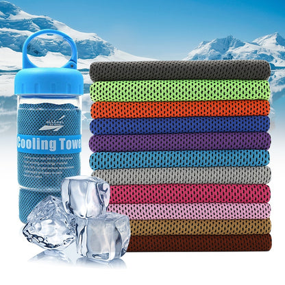 Microfiber Sport Towel Rapid Cooling Ice Face Towel